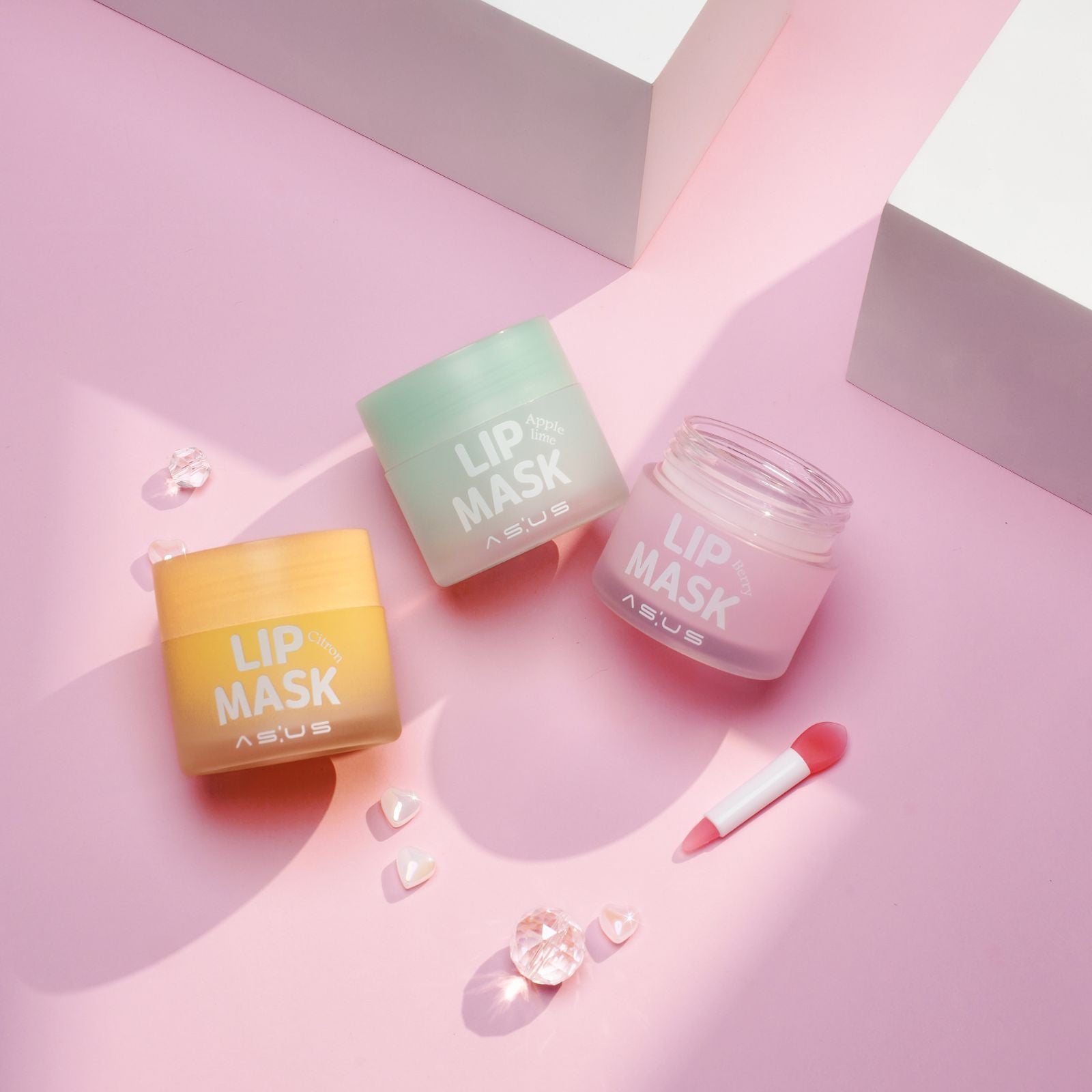 Подхранваща маска за сочни и хидратирани устни - Ягода ASUS Lip Mask Berry