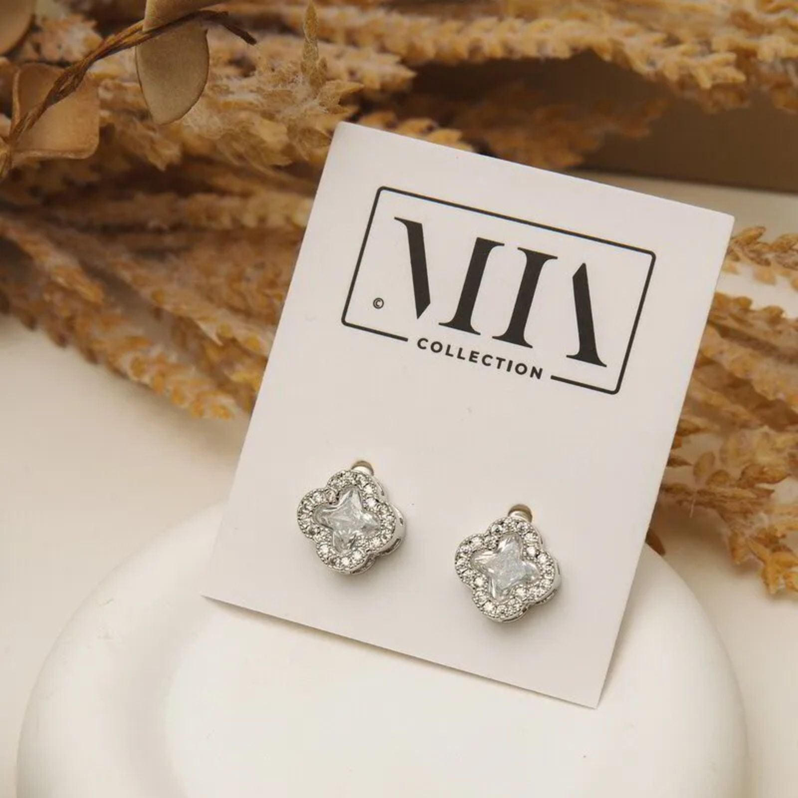 Комплект обеци и колие Alba Silver Mia Collection