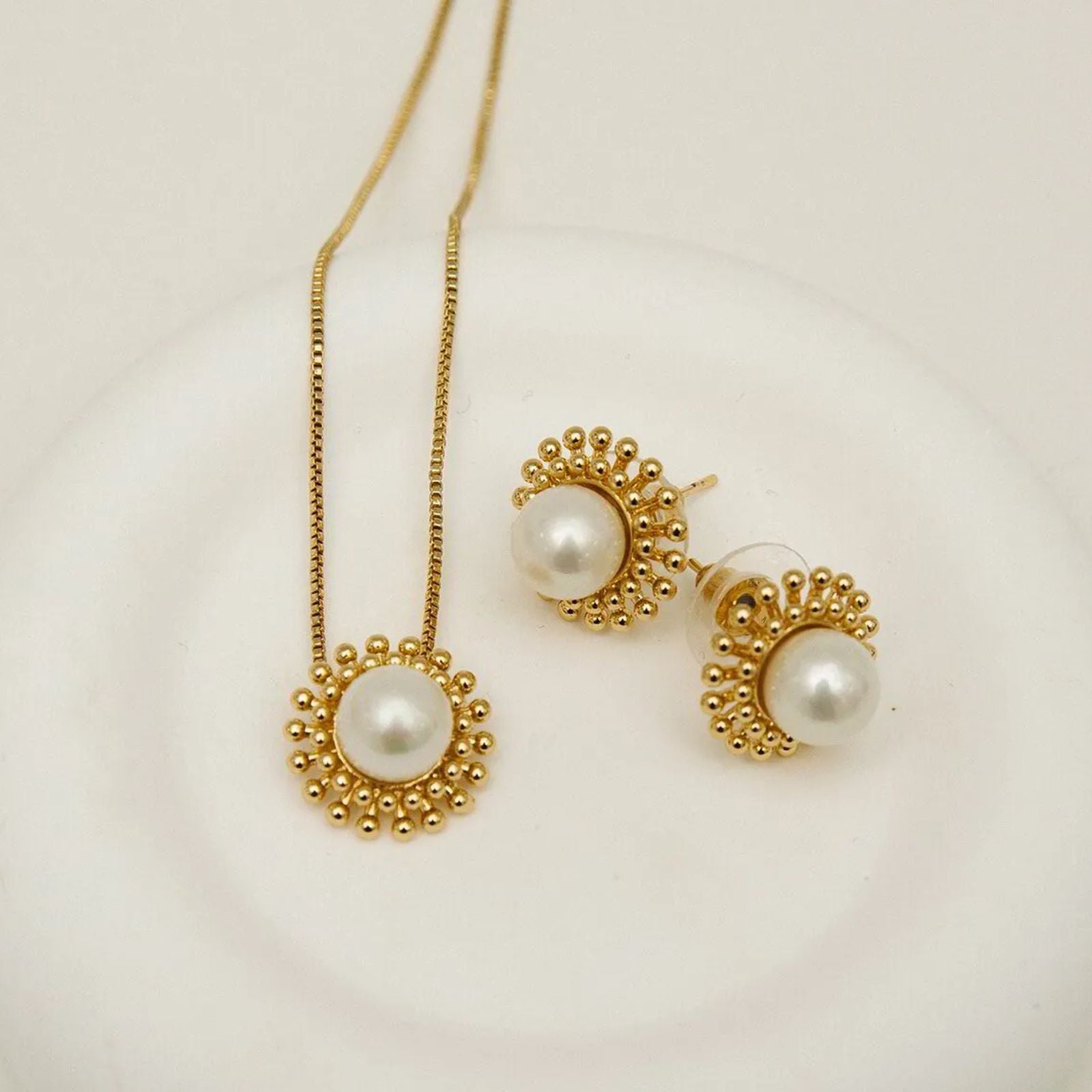 Комплект обеци и колие Inna Mia Collection