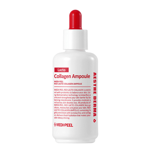 Ампула за лице с Лакто съставки Ниацинамид Хиалуронова киселина и Хидролизиран колаген Medi-Peel Red Lacto Collagen Ampoule