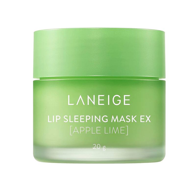 Антиоксидантна хидратираща нощна маска за устни Ябълка и Лайм LANEIGE Apple Lime