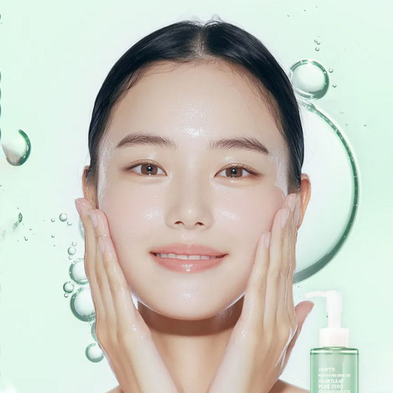 Почистващо олио за свиване на порите с Хотуния OOTD Heartleaf Pore Zero Cleansing Oil