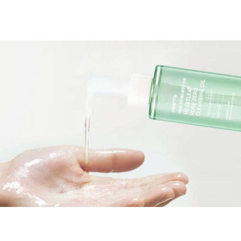 Почистващо олио за свиване на порите с Хотуния OOTD Heartleaf Pore Zero Cleansing Oil