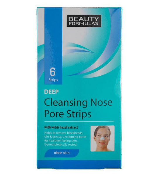 Дълбоко почистващи лепенки за нос Beauty Formulas Cleansing Nose Pore Strips