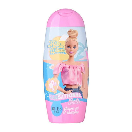 Детски душ гел и шампоан Bi-Es Barbie Sunsational
