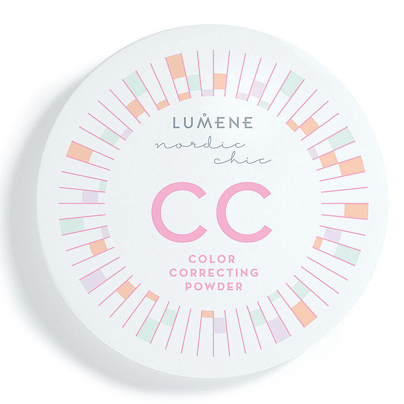 Двуцветна пудра - коректор Lumene Nordic Chic CC Color Correcting Powder