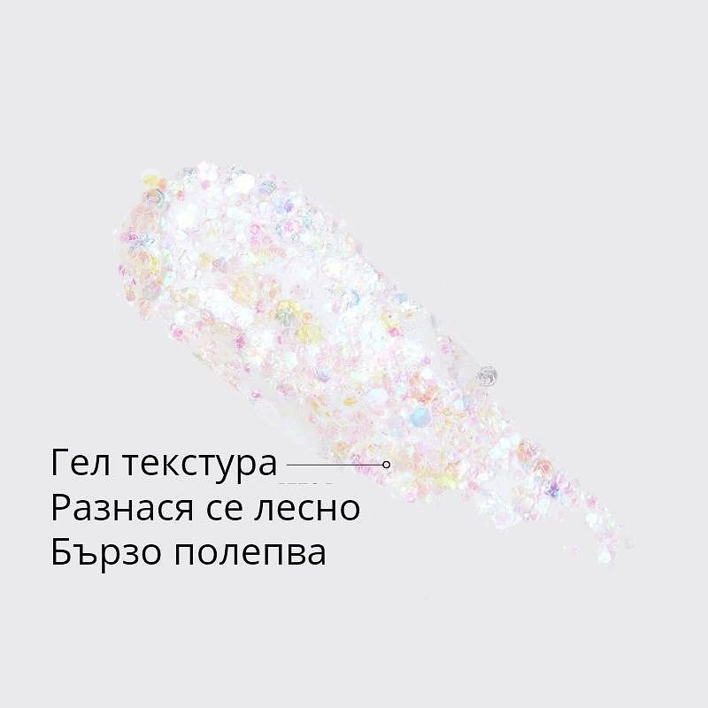 Глитер-брокат за лице и тяло Histoires Infernales Vivienne Sabo