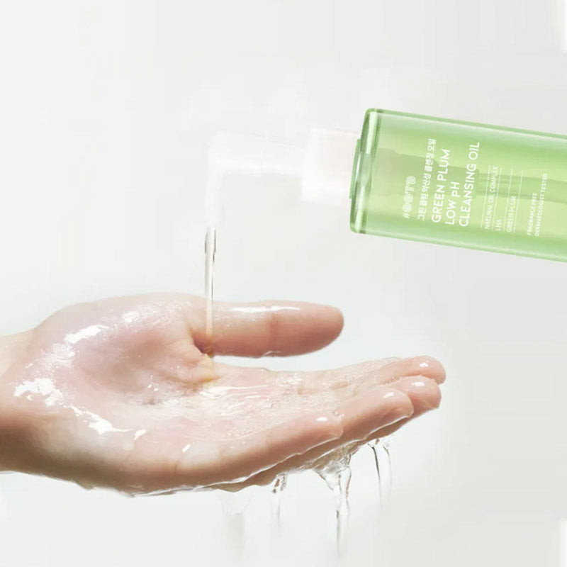 Хипоалергично почистващо олио с ниско PH OOTD Green Plum Low PH Cleansing Oil