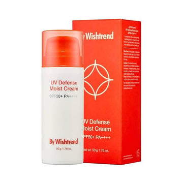 Хидратиращ слънцезащитен крем By Wishtrend UV Defense Moist Cream