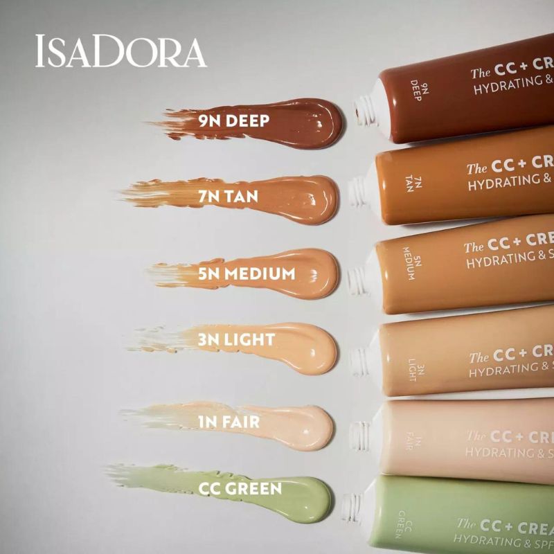 Веган CC крем SPF30 Isadora