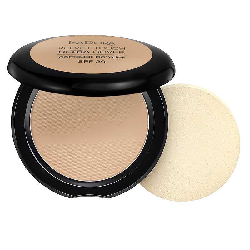 Матираща компактна пудра Isadora Velvet Touch Ultra Cover Compact Powder