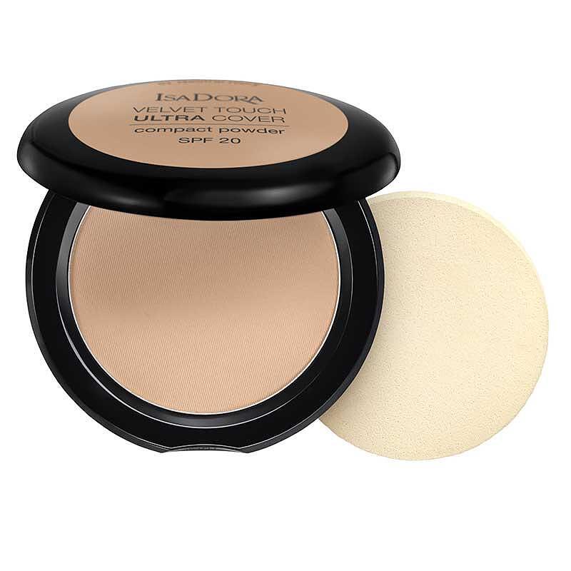 Матираща компактна пудра Isadora Velvet Touch Ultra Cover Compact Powder