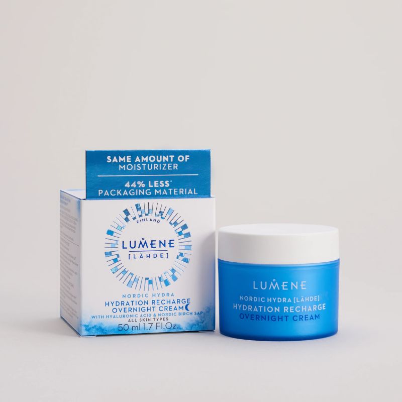 Нощен прeбиотичен хидратиращ крем Lumene NORDIC HYDRA Lahde