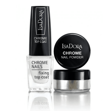 Лак за нокти с хром огледален ефект IsaDora Perfect Chrome Nails