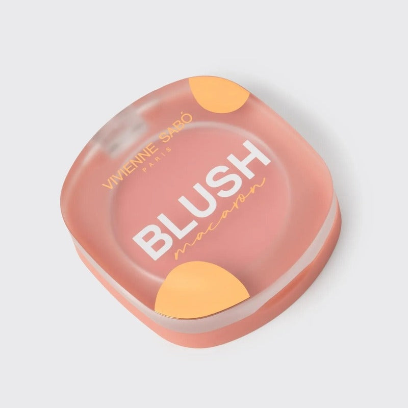 Компактен руж Vivienne Sabo Macaron matte face blush