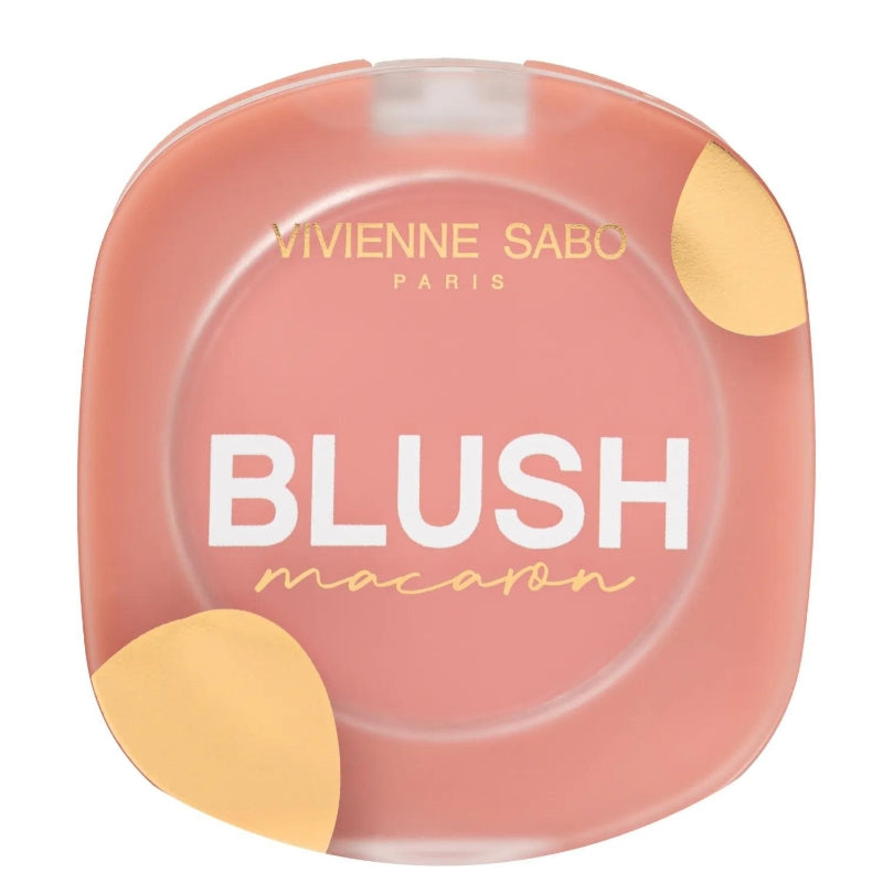 Компактен руж Vivienne Sabo Macaron matte face blush