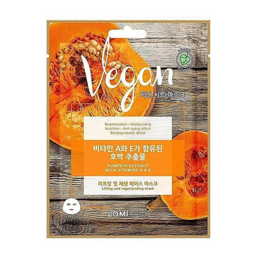 Маска за лице с екстракт от тиква и витамини Lomi Lomi Vegan Mask