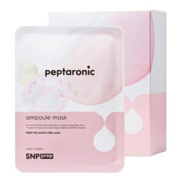 Маска за лице с Хиалурон и Пептиди SNP Prep Peptaronic Ampoule Mask