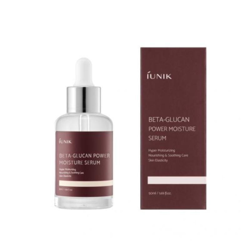 Овлажняващ серум за лице с бета-глюкан IUNIK Beta-Glucan Power Moisture Serum