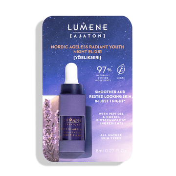 Нощен еликсир против бръчки Lumene NORDIC AGELESS Ajaton MINI