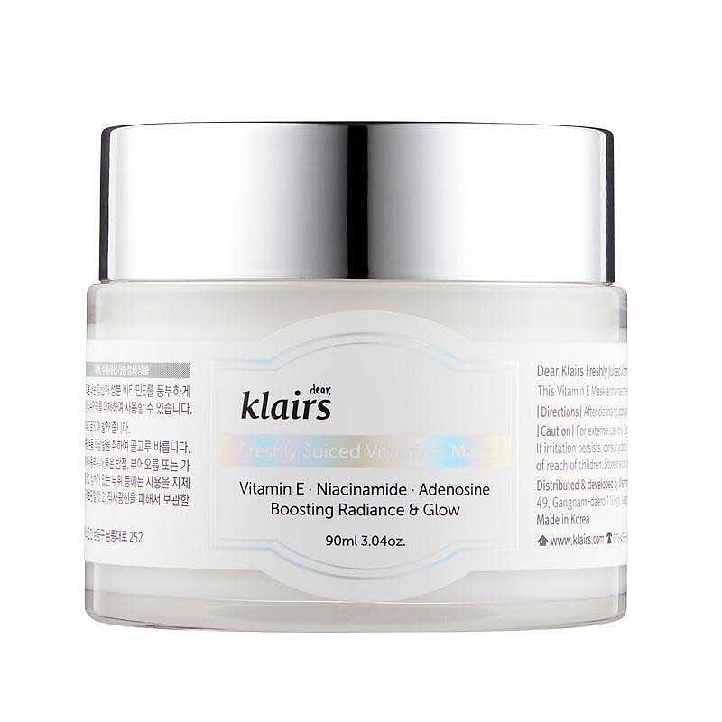 Нощна маска с витамин Е Klairs Freshly Juiced Vitamin E Mask