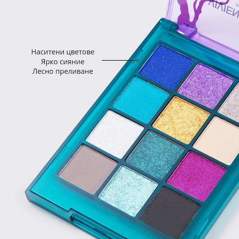 Палитра сенки за очи 12 цвята Histoires Infernales Vivienne Sabo