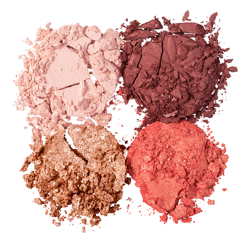 Палитра сенки за очи 4 цвята Fleur Du Soleil Vivienne sabo