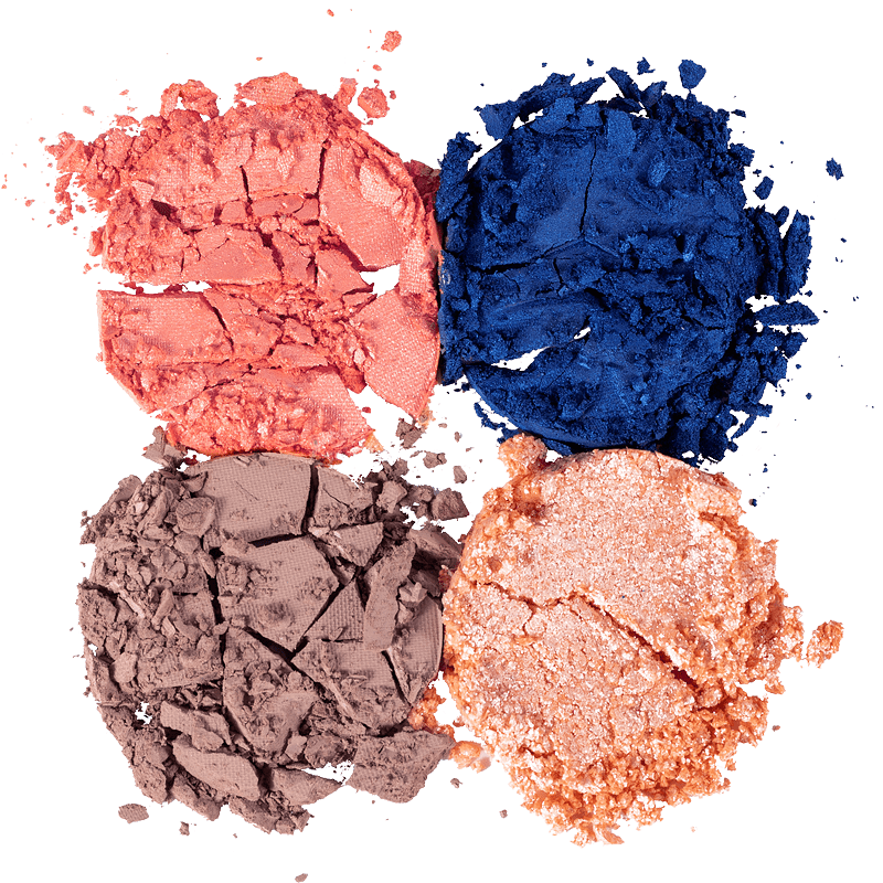 Палитра сенки за очи 4 цвята Fleur Du Soleil Vivienne sabo