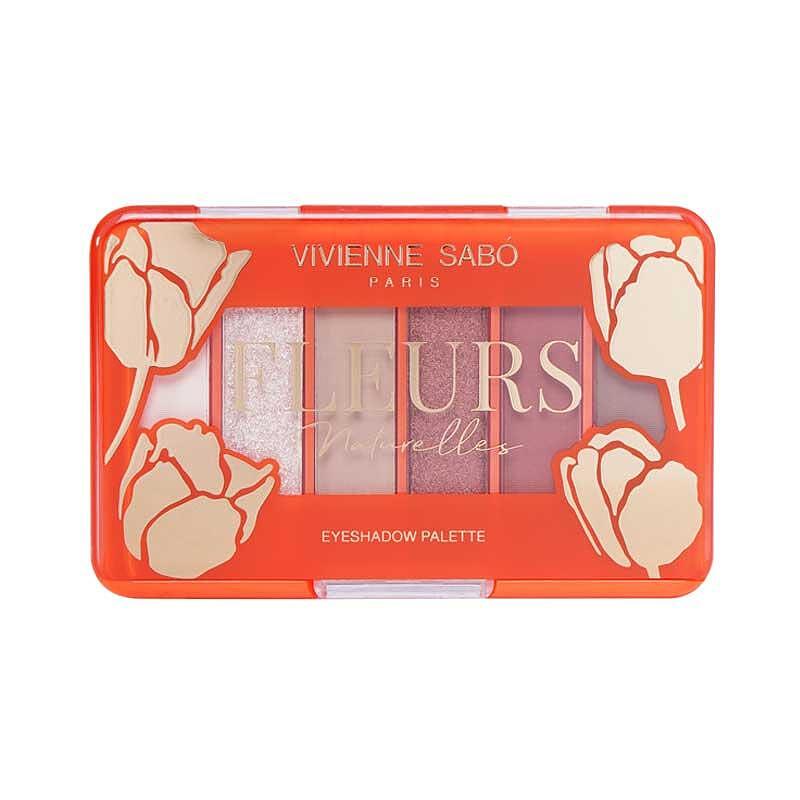 Палитра сенки за очи 6 цвята Fleurs naturelles TULIPE Vivienne Sabo