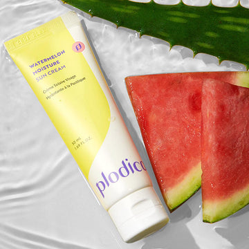Хидратиращ слънцезащитен крем с диня SPF30 PLODICA Watermelon Moisture Sun Cream SPF30