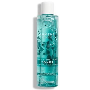 Почистващ и матиращ тоник за мазна и комбинирана кожа Lumene PUHDAS Deeply Purifying Toner