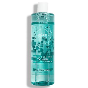 Почистващ и матиращ тоник за мазна и комбинирана кожа Lumene PUHDAS Deeply Purifying Toner JUMBO SIZE