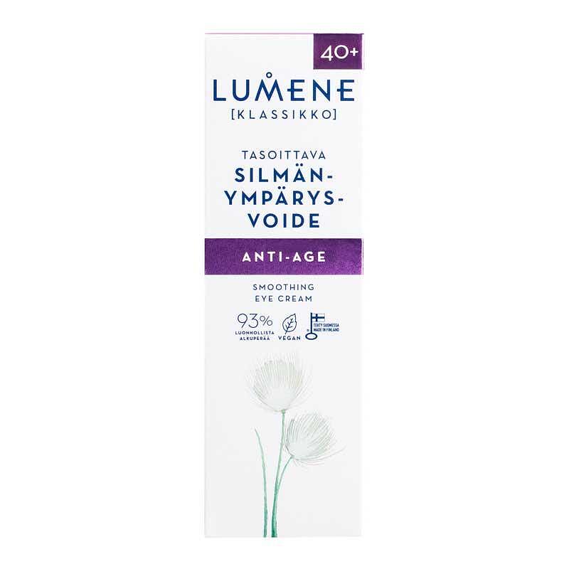 Подмладяващ околоочен крем против бръчки Lumene Klassikko smoothing eye cream