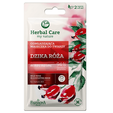 Подмладяваща маска за лице Дива Роза Farmona Herbal Care