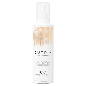 Професионален Тониращ мус за обем Cutrin Aurora CC apricot mousse