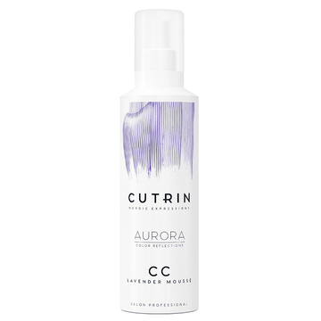 Професионален Тониращ мус за обем Cutrin Aurora CC lavender mousse