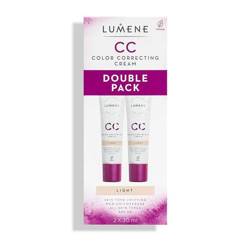 ПРОМО Опаковка Веган CC Крем "Абсолютно съвършенство" 7в1 SPF 20 Lumene CC Color Correcting Cream