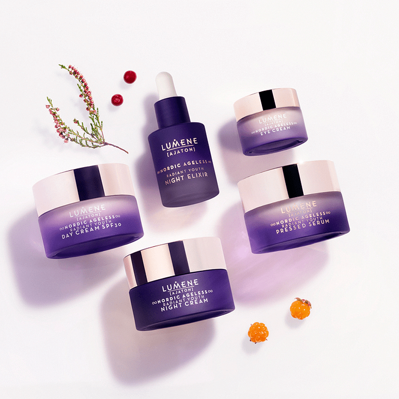 Регенериращ околоочен крем против бръчки Lumene NORDIC AGELESS Ajaton