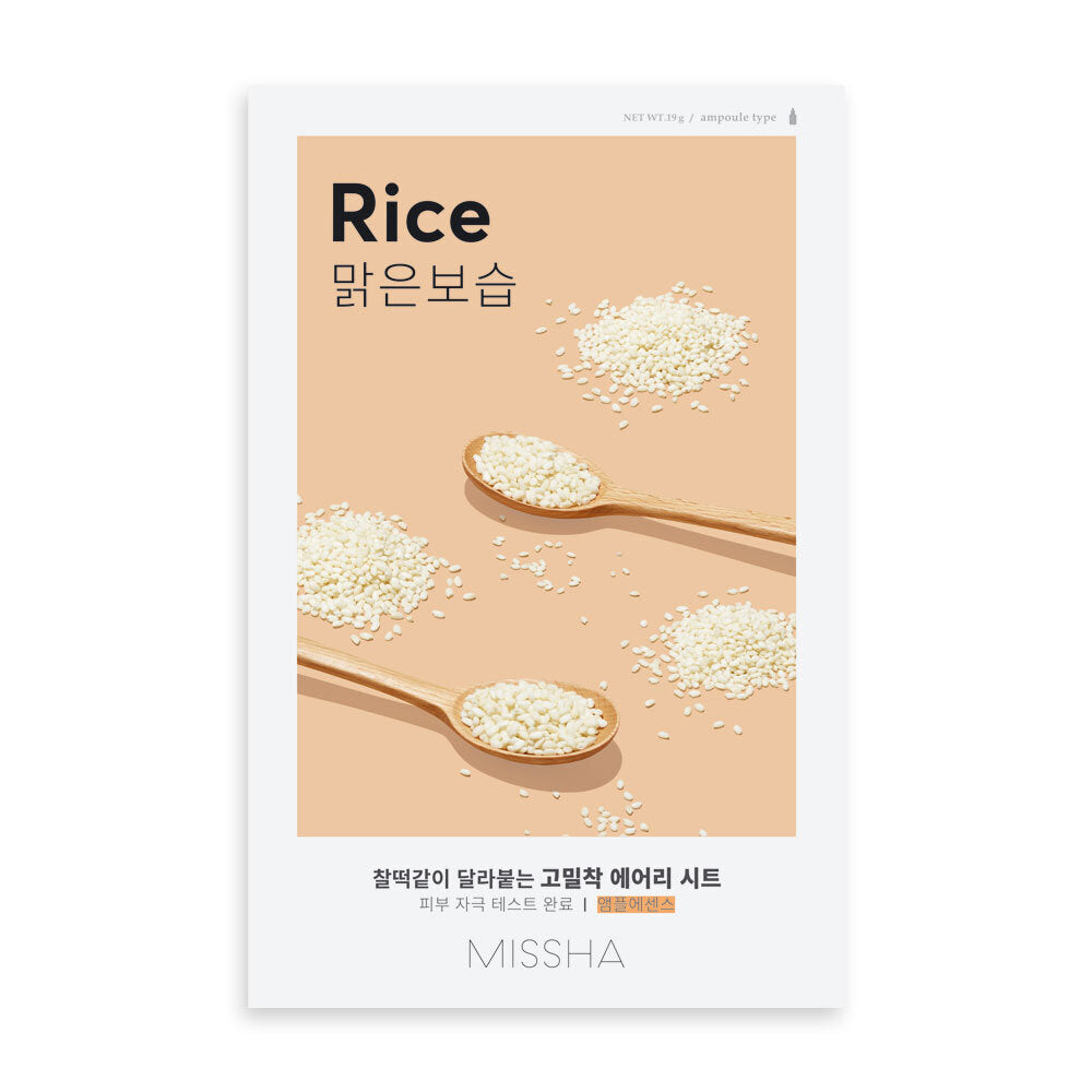 Шийт маска с Ориз Missha Airy Fit Sheet Mask Rice