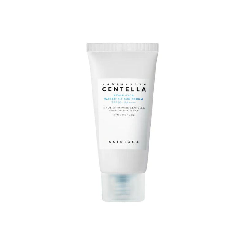 Слънцезащитен крем SPF50+ PA++++ с азиатска центела и хиалуронова киселина SKIN1004 Madagascar Centella HYALU-CICA Water-fit Sun Serum