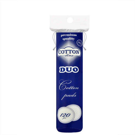 Тампони за грим Cotton Line DUO