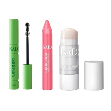 Сет Изящен грим Isadora Black The Build Up Grow § The Wake Up The Glow All Over Dew Stick § Twist Up Color Stick