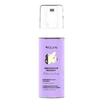 Озаряваща пяна Боровинка и Галактомисис YOLYN Greenbiotic Brightening Berry Berry Lady Face Foam