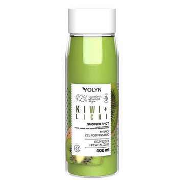 Душ гел Киви и Личи YOLYN Kiwi and Lichi Shower Shot