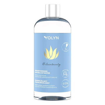 Хидратираща мицеларна вода за водоустойчив грим Алое YOLYN Moisturising Micellar Water