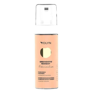 Подхранваща пяна Праскова и Галактомисис YOLYN Greenbiotic Nourishing Peach Vibes Face Foam