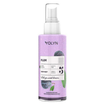 Мист парфюм с блясък Слива YOLYN Plum Body Mist