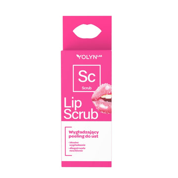 Захарен скраб за кадифени устни YOLYN LAB Lip Scrub