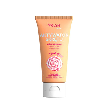 Крем активатор за къдрава коса YOLYN WOW Twist Hair Cream Activator