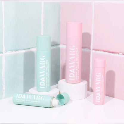 Дълготраен лак за коса със силна фиксация IDA WARG Ultimate Hold Hairspray Special Size